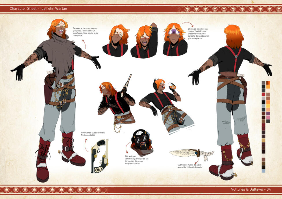Idal&#39;ehn — Character Sheet